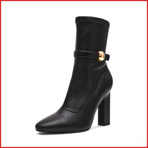 Ankle Boots, Women's Shoes, Casual Style, Leather Upper
